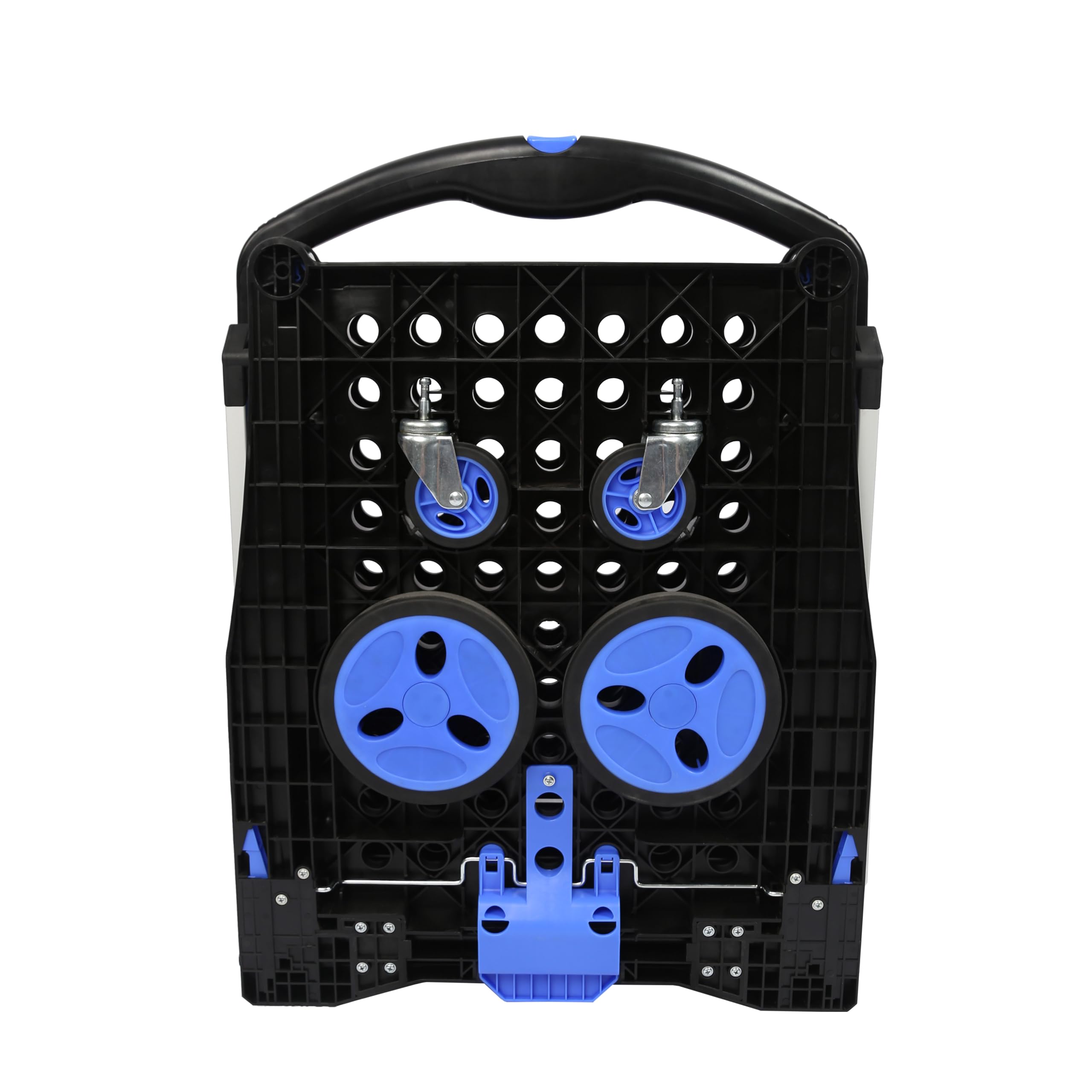 Chariot Repliable Porte bac - 800X610 X ht 1060mm alu + PP