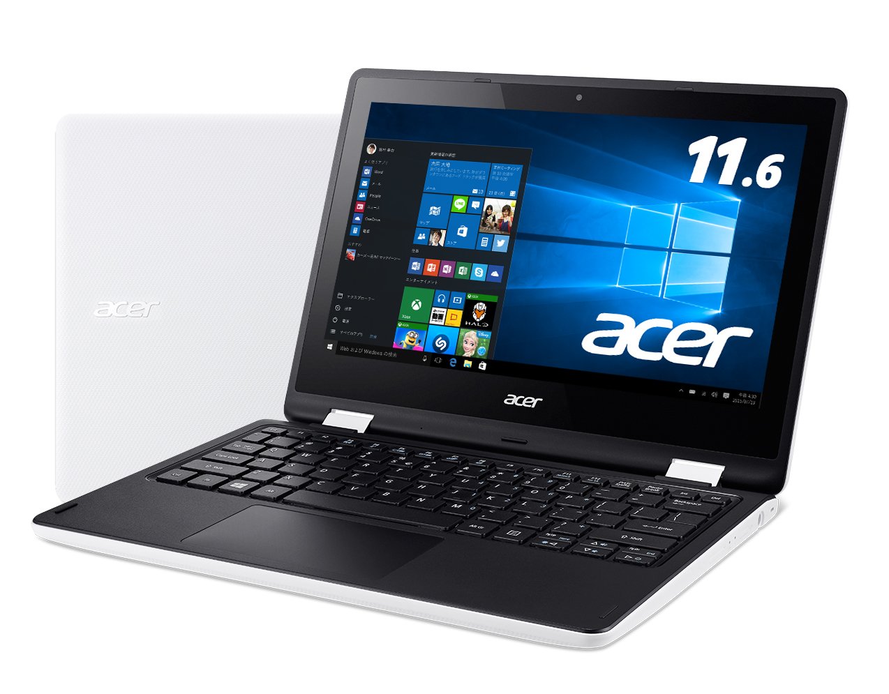 Amazon.co.jp: Acer ノートパソコン Aspire R11 R3-131T-A14N/W 