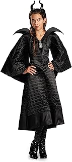 Disney Maleficent Movie Christening Black Gown Girls Deluxe Costume