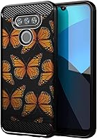 Vista 5 de CasesOnDeck - Carcasa de TPU para LG Harmony 4/K41/Xpression Plus 3/Premier Pro Plus (2020), color negro