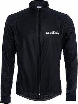 Amazon Co Jp ウェルクルズ Wellcls 冬用 サイクルジャージ サイクルウェア 冬 自転車 ロードバイク メンズ サイクルジャケット 秋冬 防風 裏起毛 サイクリング ウインドブレーク Wl 014 ファッション