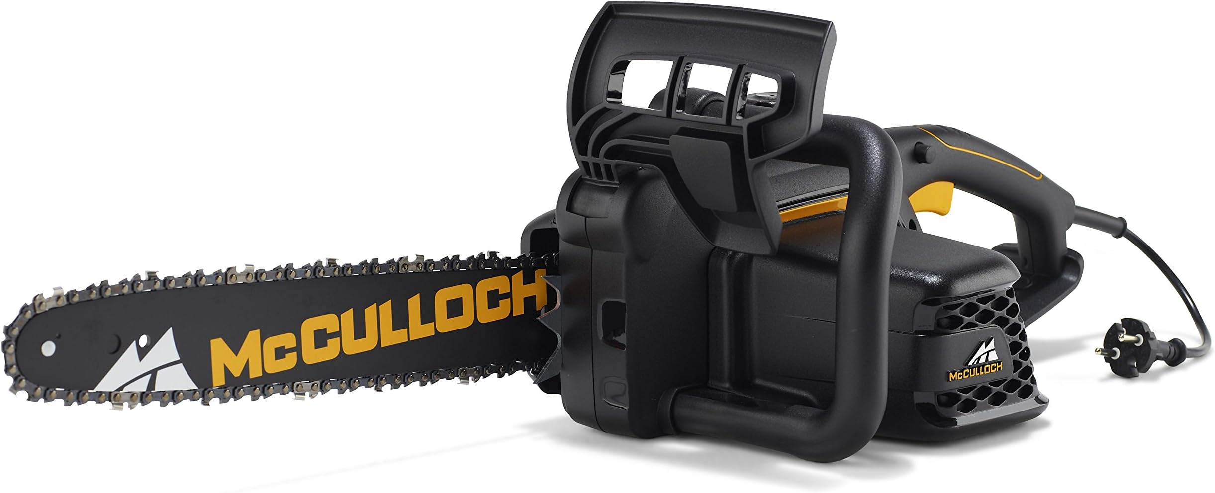 McCulloch CSE 1835 Electric Chainsaw: Chainsaw with 1800 W Engine, 35 cm Blade Length, Cable Clamp, Auto. Chain Lubrication (Article Number: 00096-71.479.01)