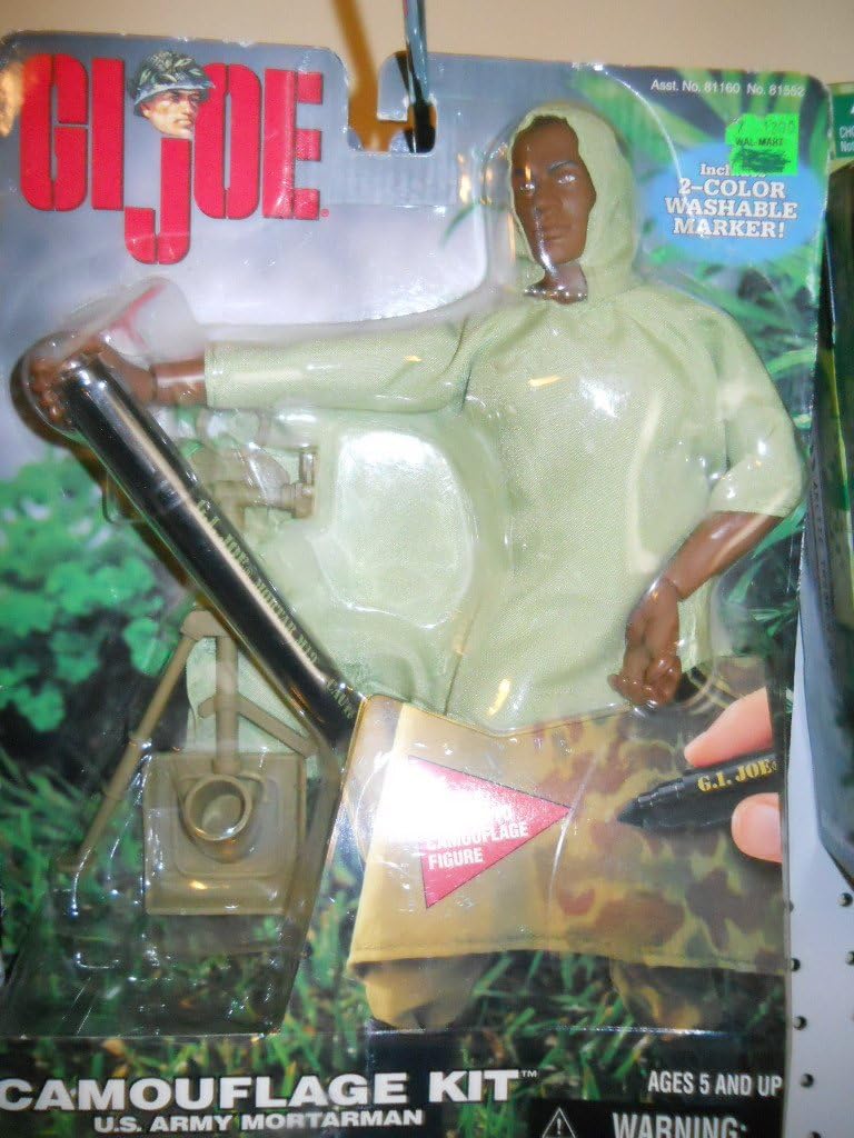 G.I. Joe Camouflage Kit U.S. Army Mortarman (african american)