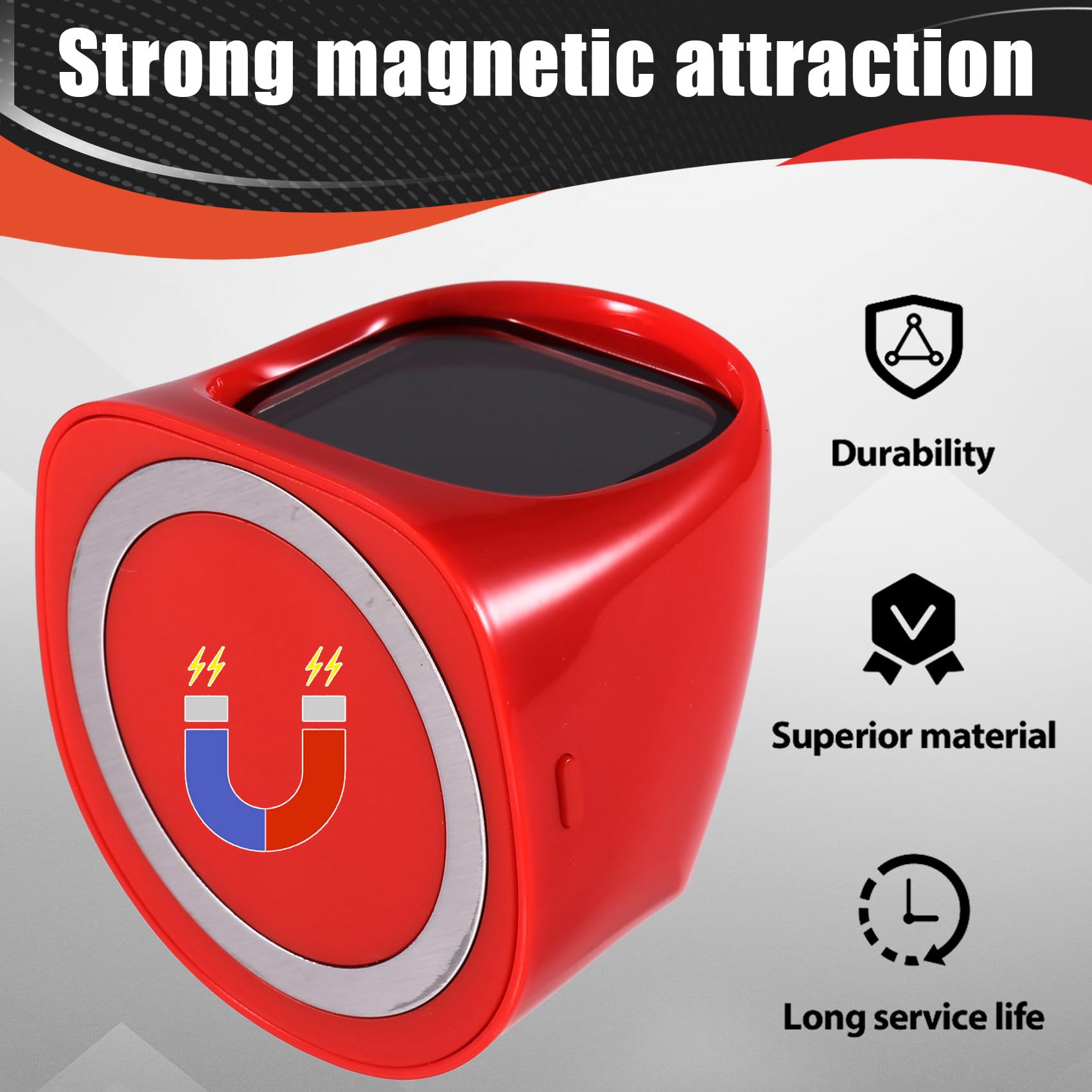 Mascota Electrónica Mangogo con IA, Funciones Interactivas WiFi, Compañero Moderno, Sensor de Personalidad, Emociones, Color Rojo