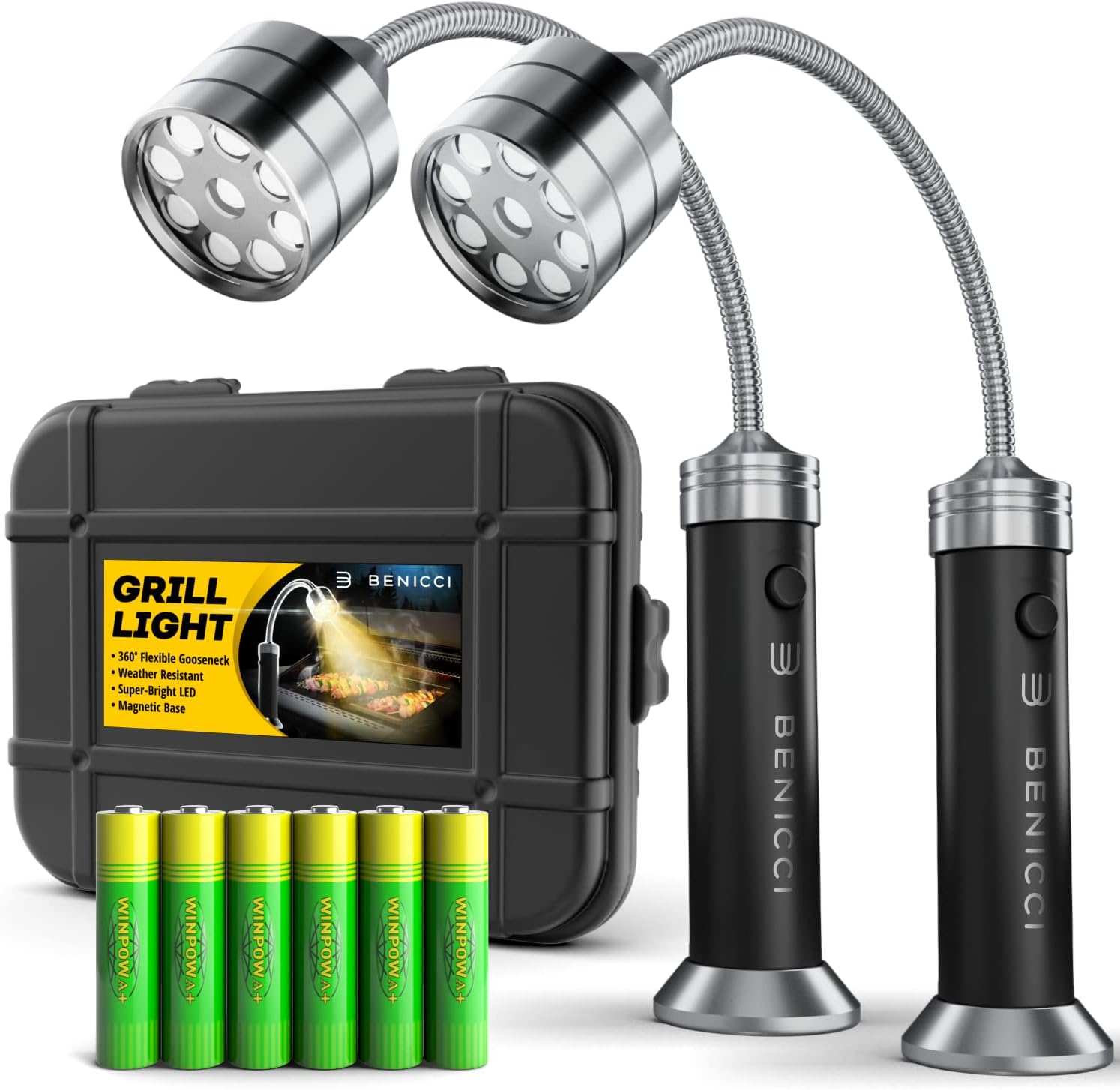 Broil King 60934 HandleMount LED Grill Light, Basic