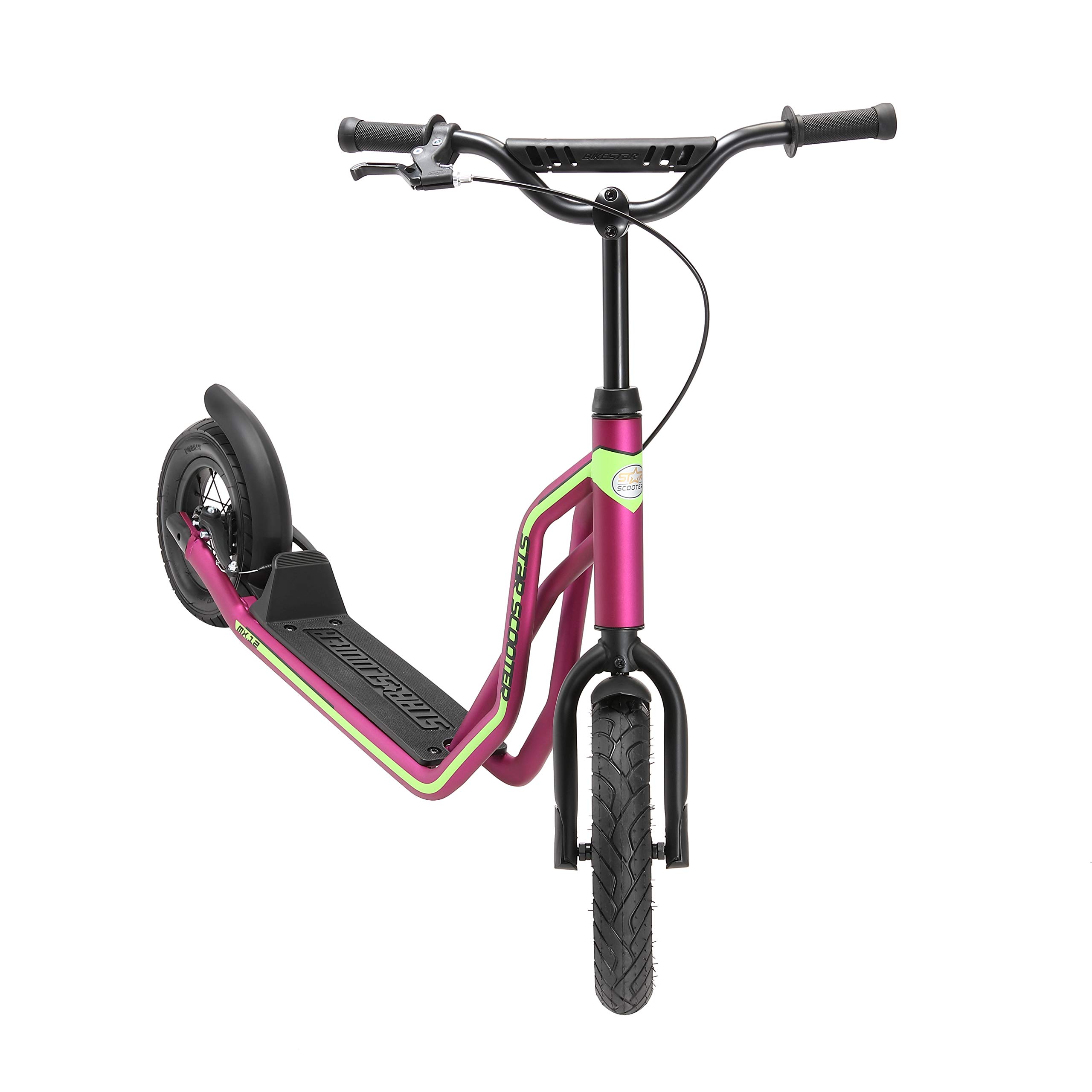 STAR SCOOTER Kinder Tret Roller ab 6-7 Jahre | 12/10 Zoll Mixed City Kick Scooter Luftreifen