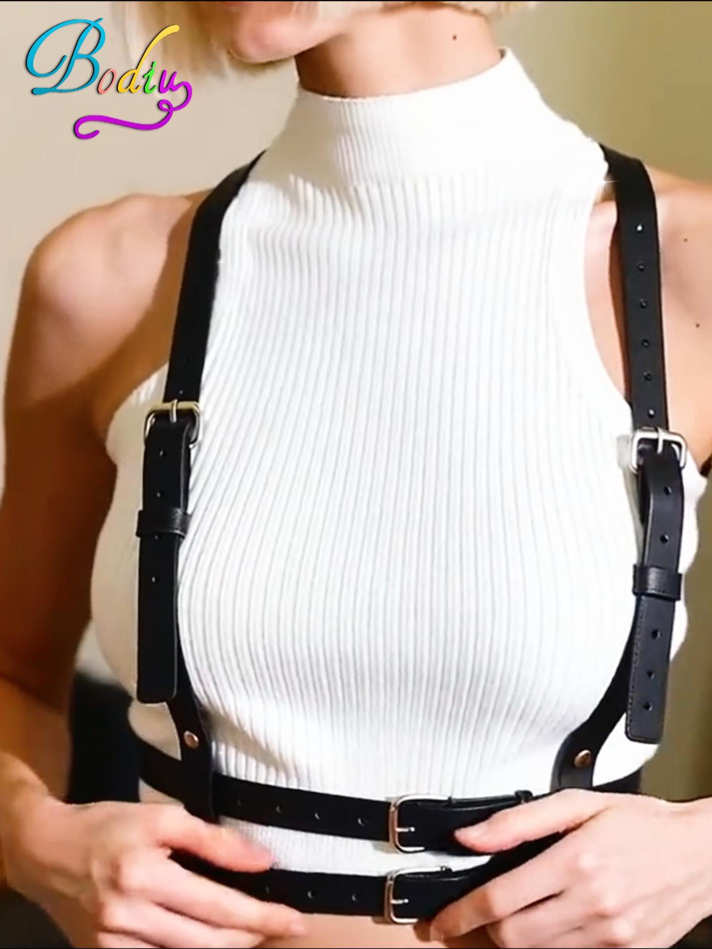 Amazon.com: BODIY Black Waist Harness Belt Fashion Plus Size 