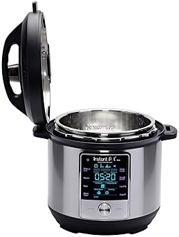 Instant Pot Max 6 Quart Multi-use Electric Pressure Cooker with 15psi Pressure Cooking, Sous Vide, Auto Steam Release...