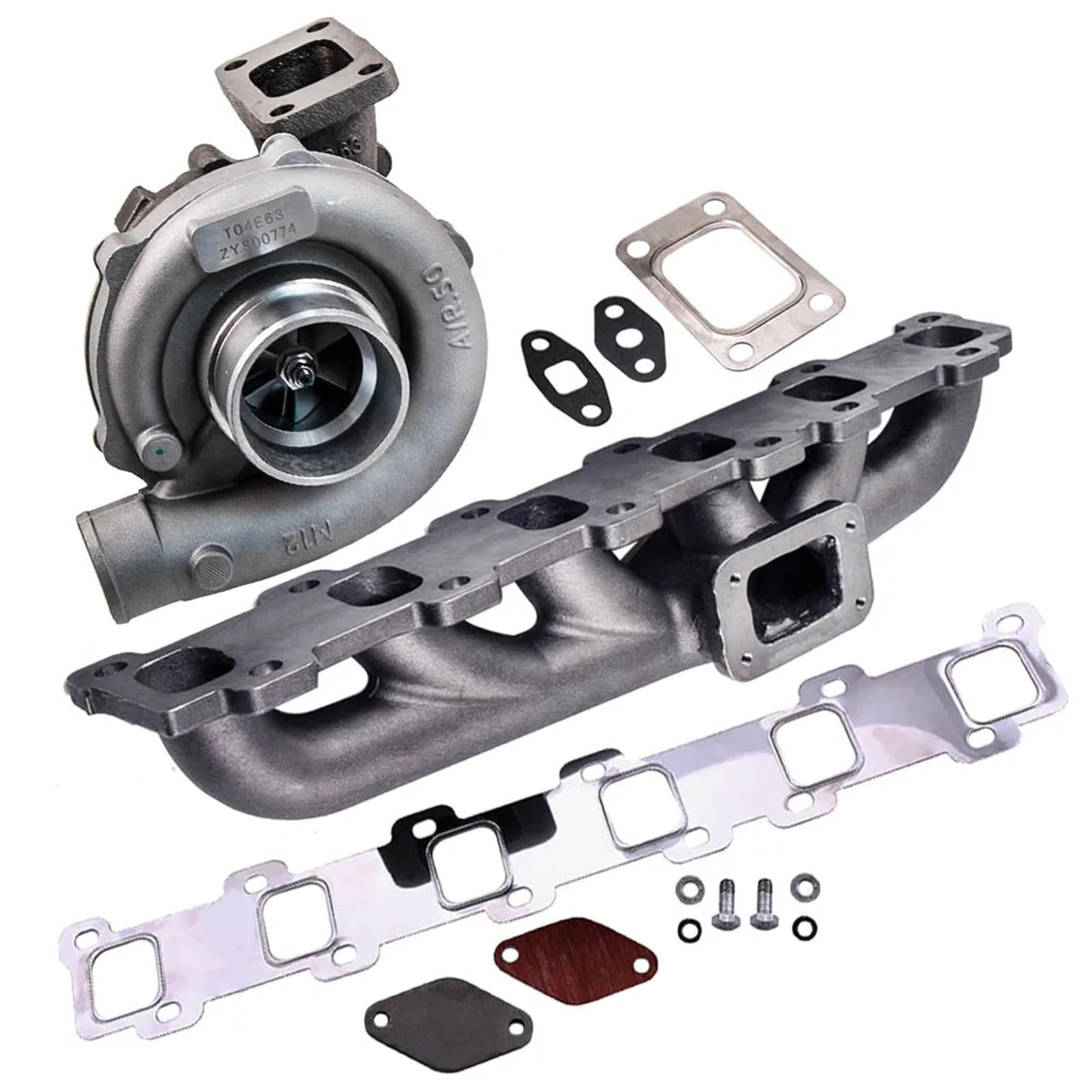 Actionneur turbo T3 T4 pour chargeur Huile Froide Universel pour Collecteur 1.5L à 2. pour Nissan