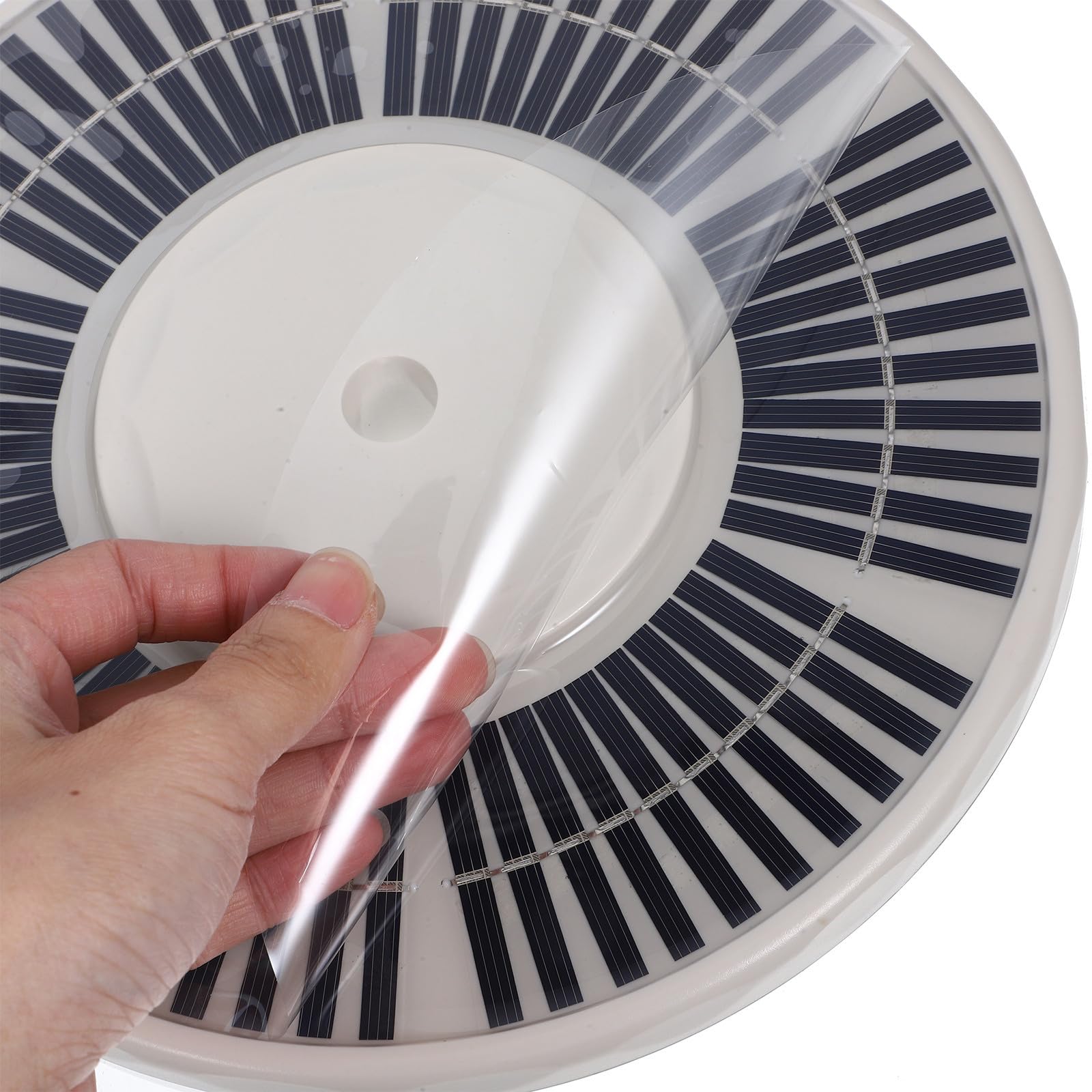 DOITOOL Luce Solare per Pennone 48 LED, Regolazione della Luminosità a 3 Livelli, Materiale Abs Resistente per Illuminazione Esterna in Campeggio e Giardino