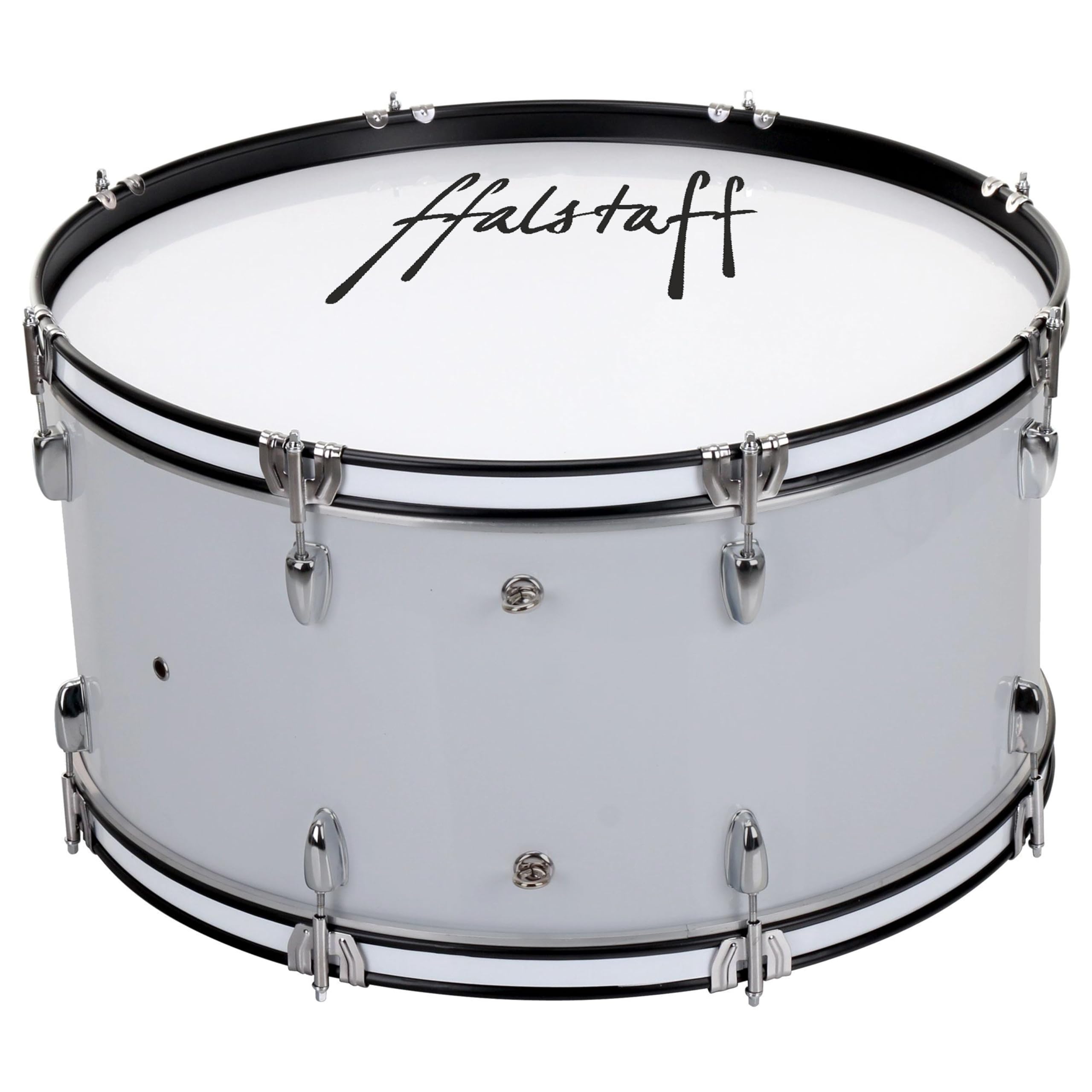 Grancassa Da Parata FFALSTAFF 24x12 Pollici (60x30 Cm) - In Alluminio, Leggera Con Tracolla - Foto 4