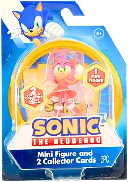 Sonic The Hedgehog Articulated 3 8cm Action Figure Complete Set of All 6 - Sonic, Amy Rose, Shadow, Tails, Knuckles & Doctor Edgeman