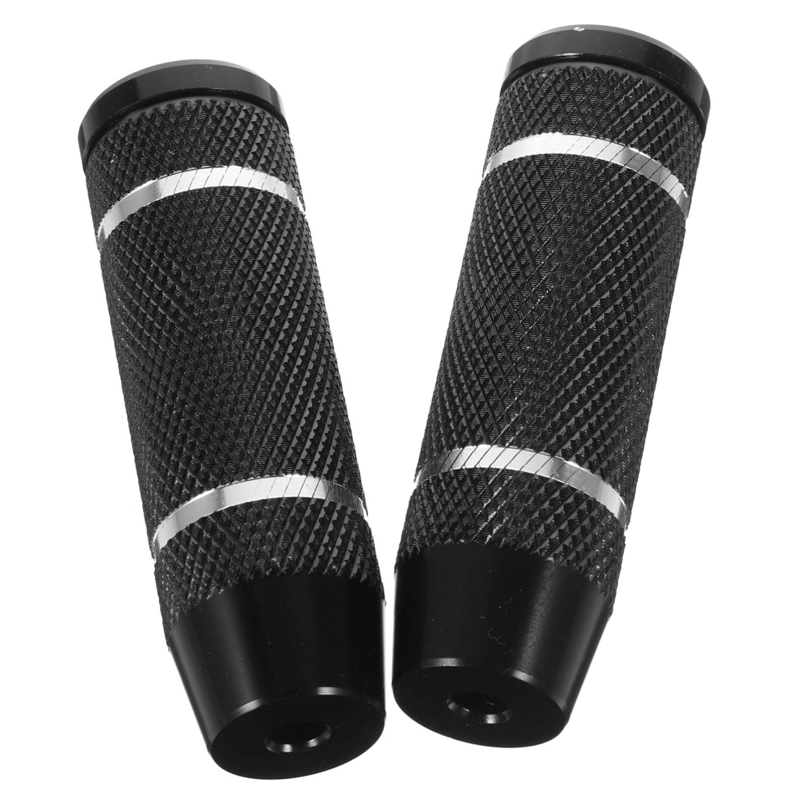 BRIGHTFUFU Sturdy Bike Foot Pedals Stainless Steel Bike Pegs Stunt Pedals for Bicycles Simple Design for Easy Use