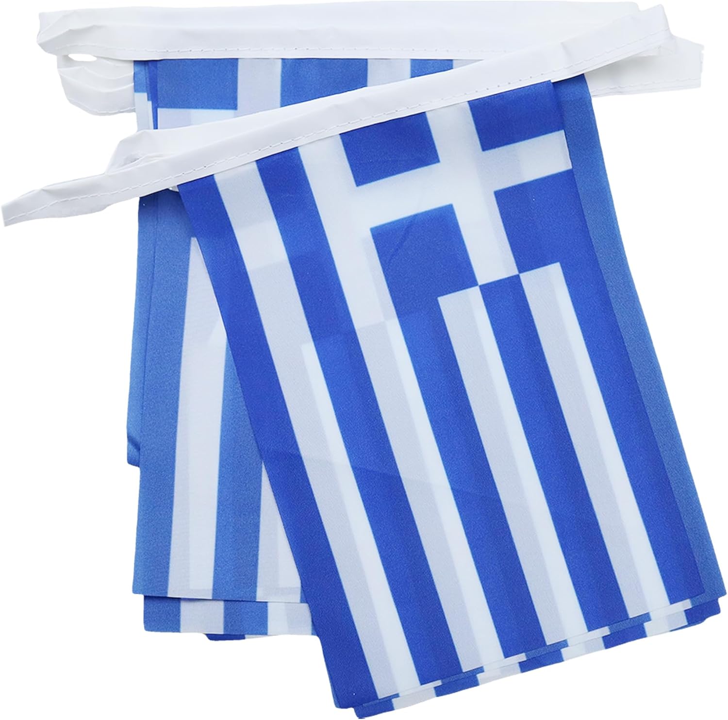 AZ FLAG Greece 12 meters BUNTING Flag 20 flags 18'' x 12'' - Greek STRING flags 30 x 45 cm