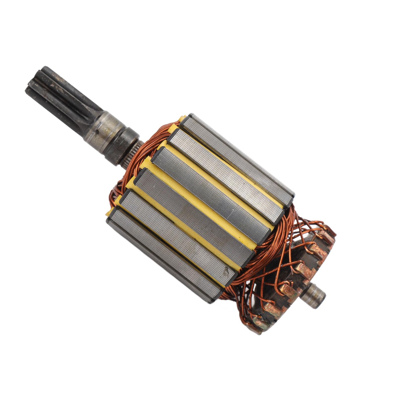 Keenso Rotore Motore Verricello DC12V, Rotore Motore Verricello ATV in Metallo Ad Alta Resistenza con Installazione Semplice, per ATV 4X4 da 3000 Libbre