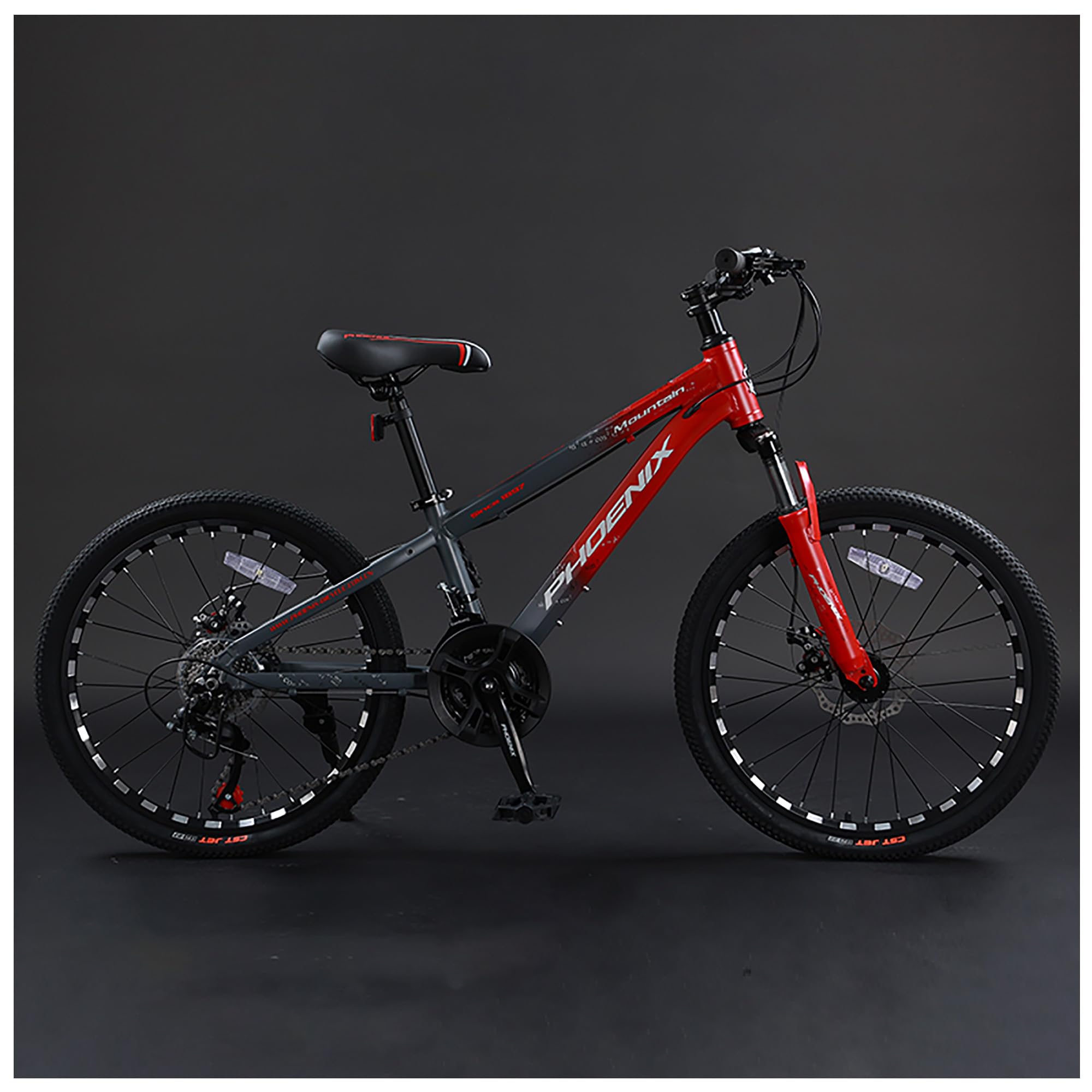 Amazon.co.jp: 21段変速マウンテンバイク 子供用 20インチ