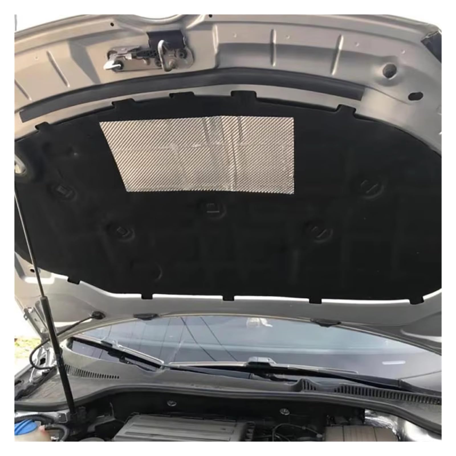 Insonorizzazione vano motore Per Vw Per Golf 6 Per Golf 6 Per GTI Auto Insonorizzate Cotone Cofano Anteriore Motore Isolamento Acustico Pad Calore Termico