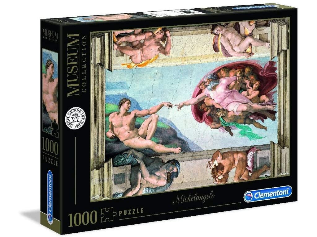 Puzzle 1000 Pcs - La Création d'Adam - Michelangelo