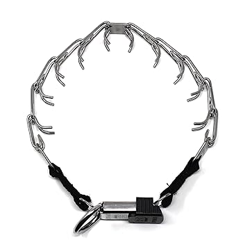 Herm Sprenger Stainless Steel Prong Dog Training Collar with Quick Release Buckle Ultra-Plus Pet Pinch Collar No-Pull Collar for Dogs 2.25mm x 16in Small