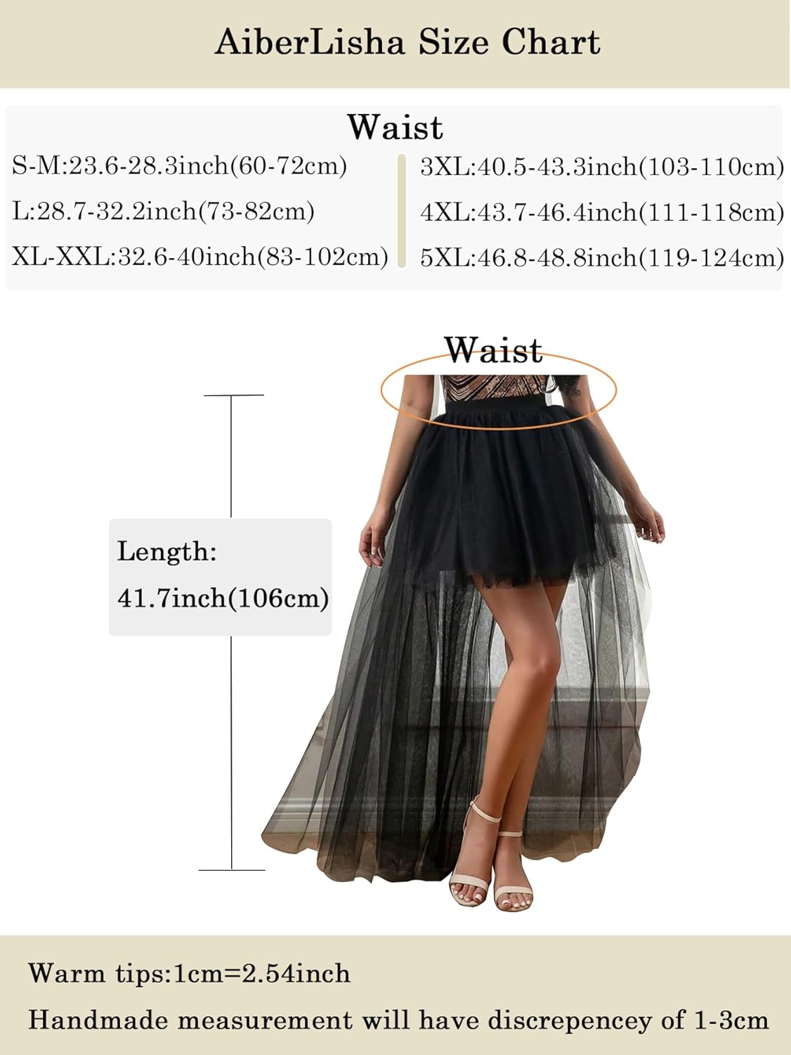 Womens High Low Tulle Tutu Skirt for Prom Party - Image 6