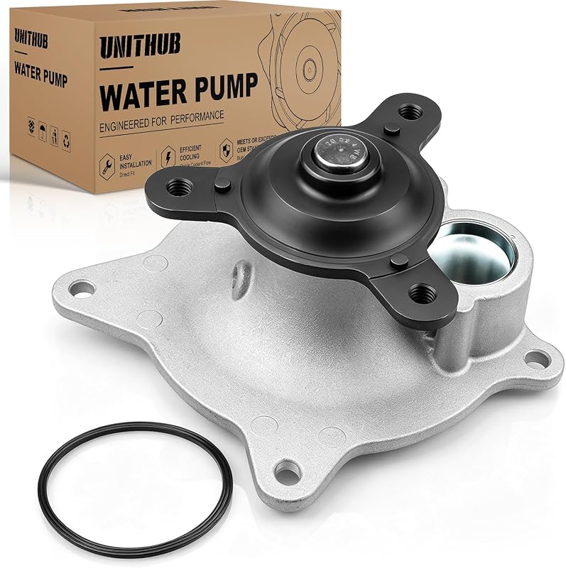 Bomba d’água do motor UNITHUB com junta para Chrysler e Dodge 3.3L 3.8L 2001–2008 – 1 unidade