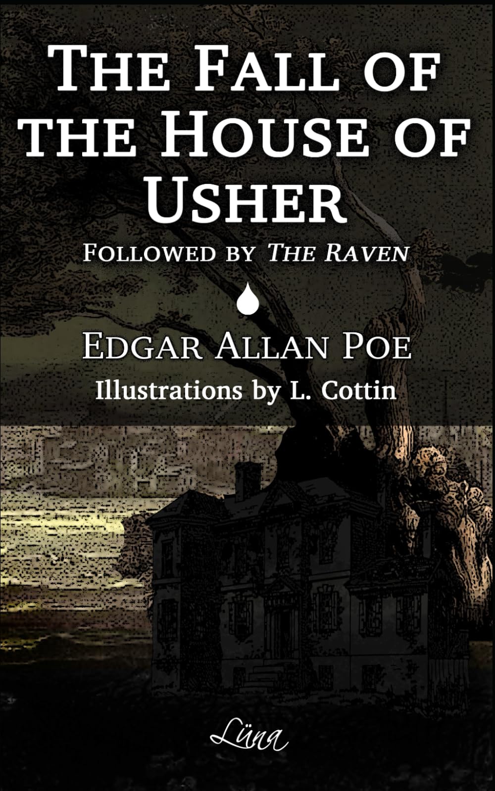 The fall of the House of Usher, followed by The Raven: A Visual Interpretation of Edgar Allan Poe’s Masterpieces