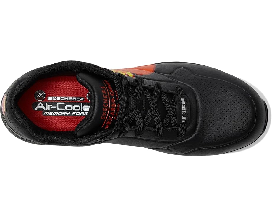 SKECHERS Work Ricardo Cavolo Uno SR - Taun Comp Toe - Top View