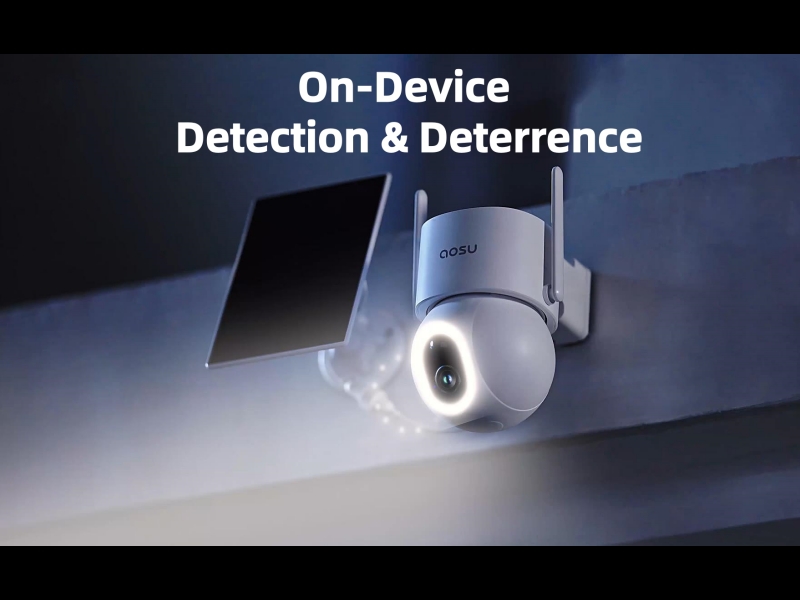 Amazon.com : aosu SolarCam D1 Max 4-Cam Kit, 4K Solar Security
