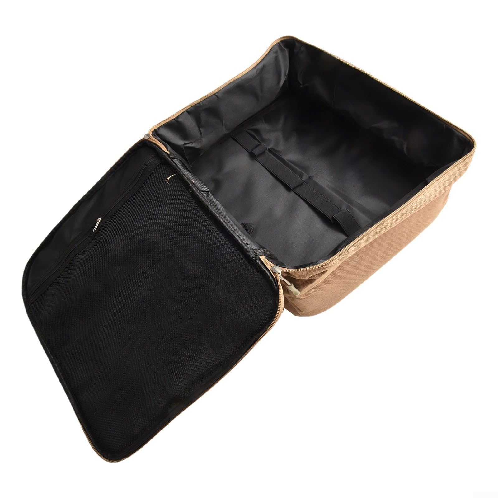 Todikaper Functional Gas Canister Storage Bag for Camping Stoves with Padded Wide Handles and Removable Elastic Dividers for Flexible Loading