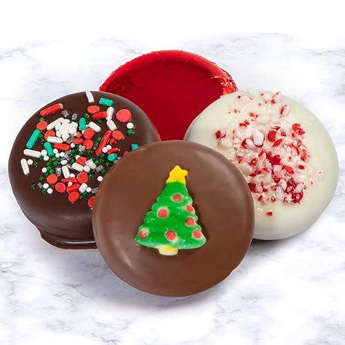 Miniatura 4 de Love Berries - Caja de regalo de Oreos cubierta de chocolate de Feliz Navidad