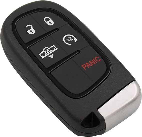 Keyless2Go Replacement for 5 Button Proximity Smart Key for RAM GQ4-54T 68159657