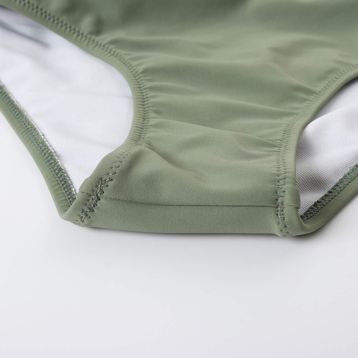 RXRXCOCO Bikini da donna con reggiseno push up e reggiseno a vita alta