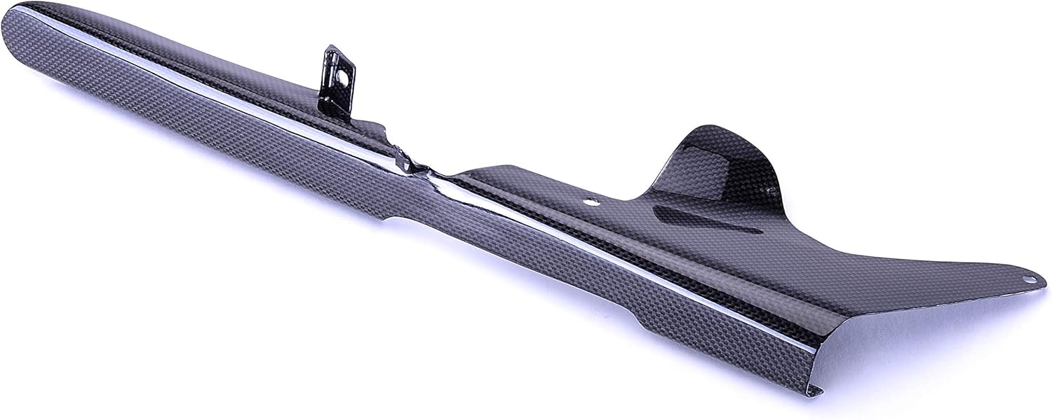Bestem Carbon Fiber Chain Guard Cover Mud Panel Fairing Twill Weave for 2011-2025 Kawasaki ZX-10R
