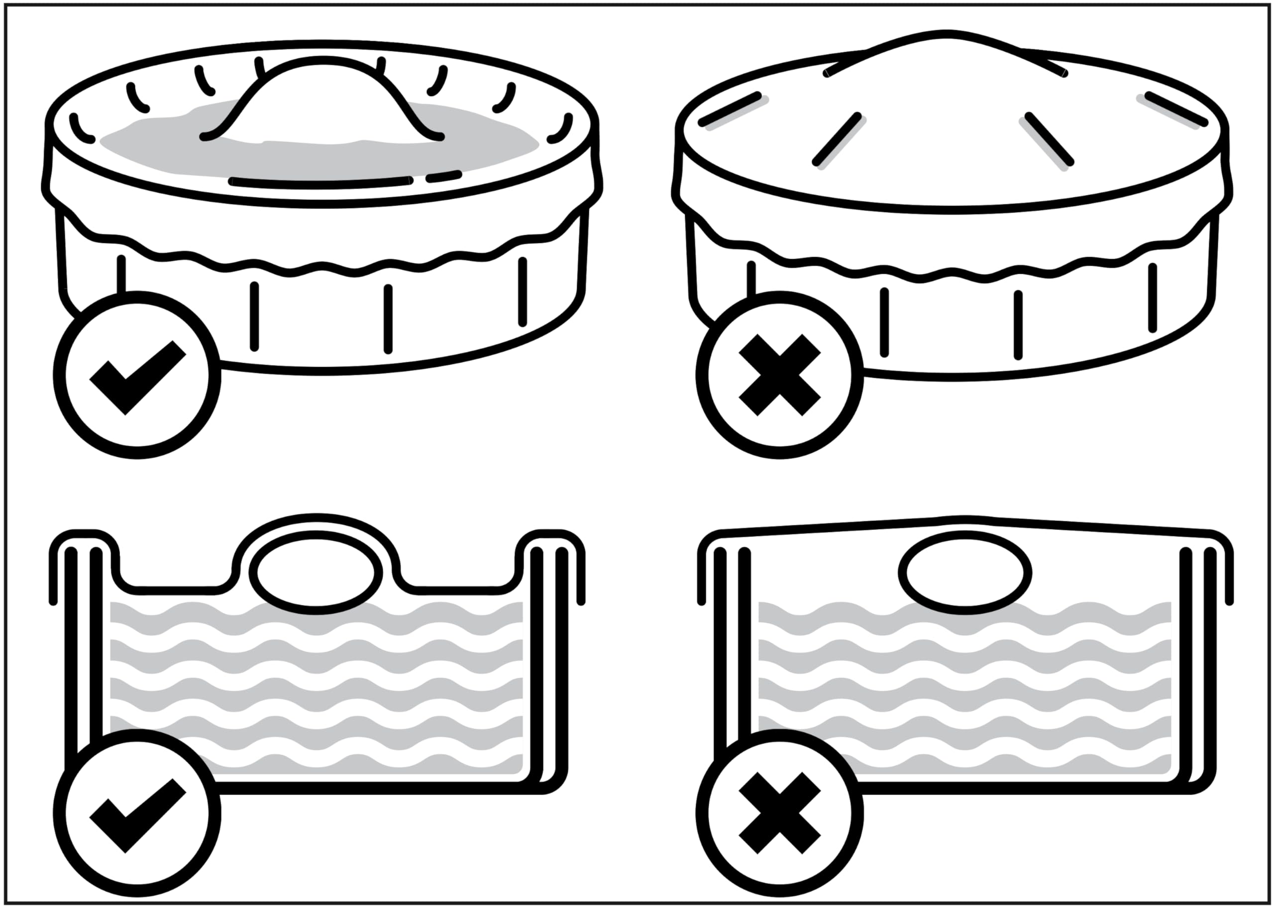 Robelle 331530-4 - Copertura Invernale per Piscine ovali Fuori Terra, 4,6 x 9,1 m