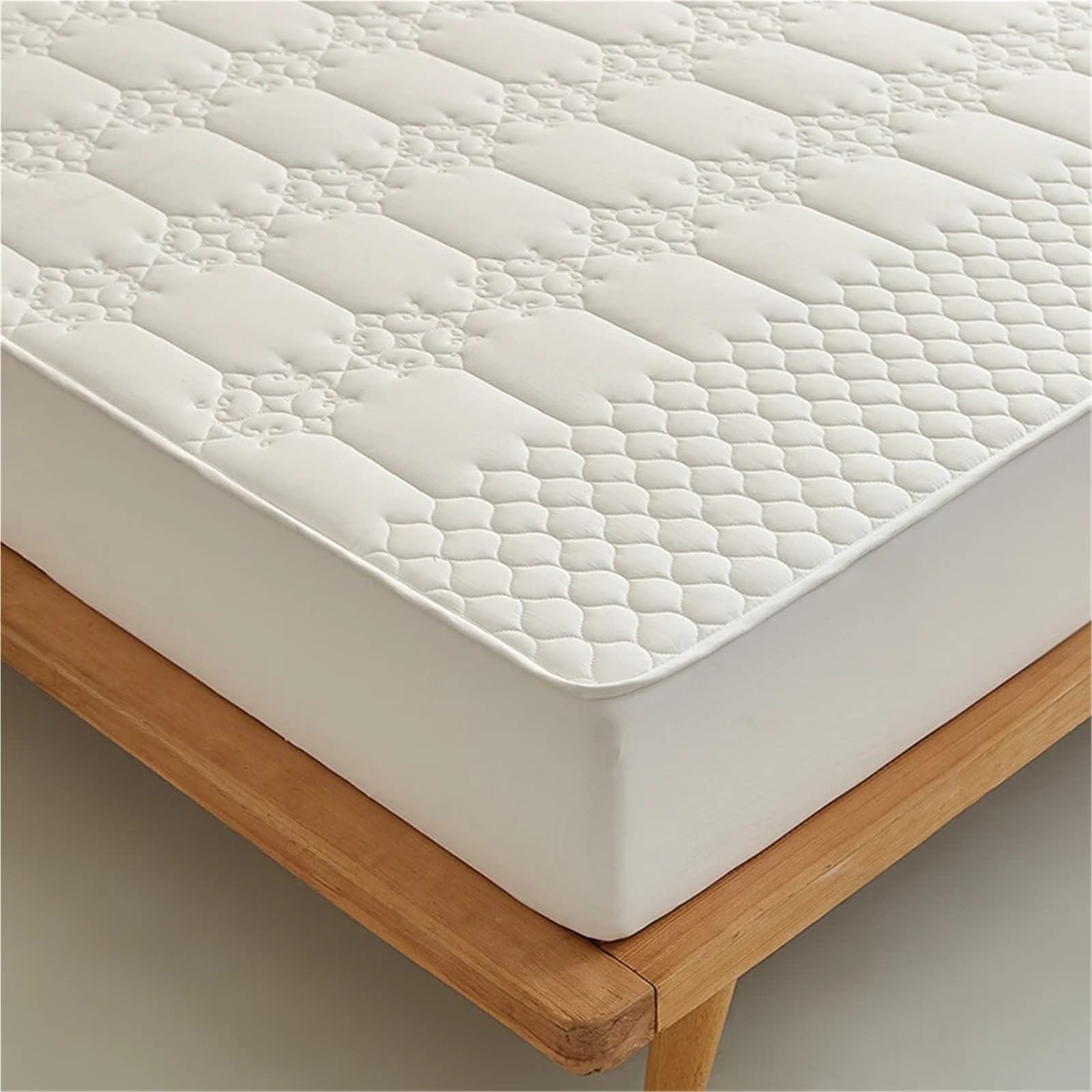 Protector de colchón Impermeable, Funda algodón, Cama Suave, sin Almohada para ColchóN(Pink,120x200cm(47x79 in))