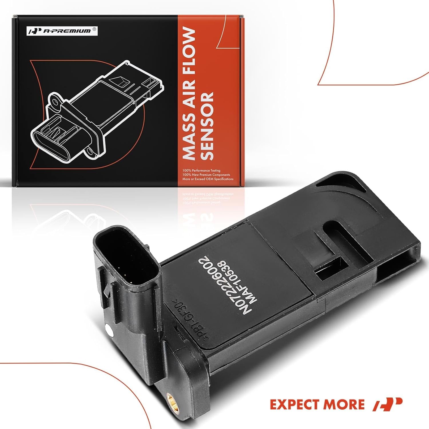 A-Premium Mass Air Flow Sensor Meter W/ 5Pins [fits DOHC, H4 2.0L] Compatible with Subaru Forester 2014-2018, WRX 2015-2021