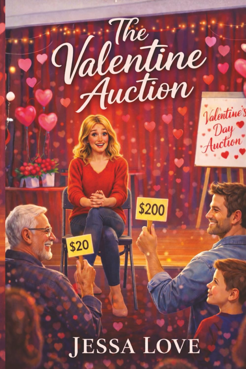 The Valentine Auction: A Single Mom & Single Dad Valentine’s Day Romantic Comedy