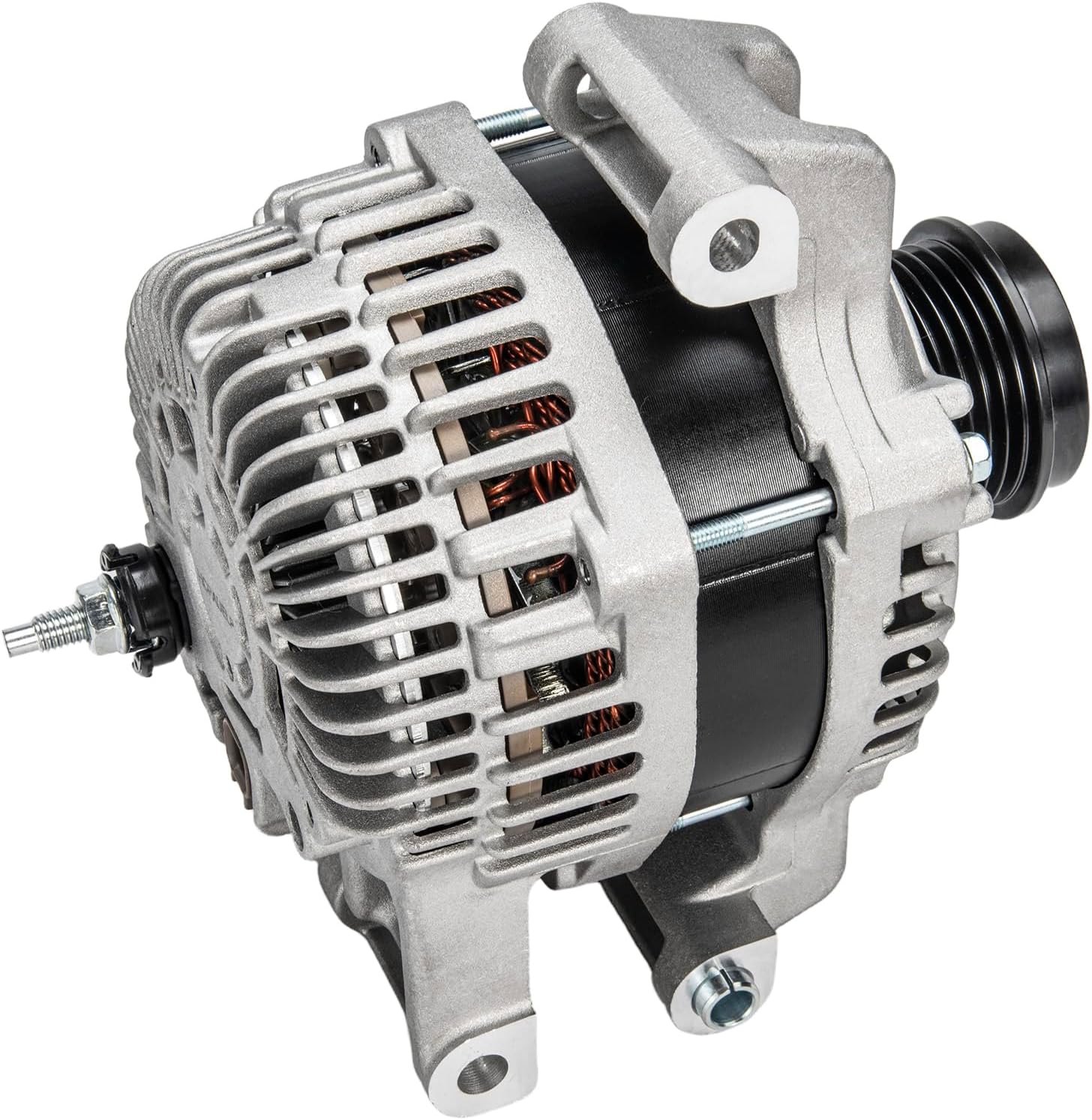 Alternator 11554N Compatible with Chrysler 200 2015-2017, Jeep Cherokee 2014-2019, Compass 2017-2022, Renegade 2015-2021, Replace# 56029624AA, A2TX3581