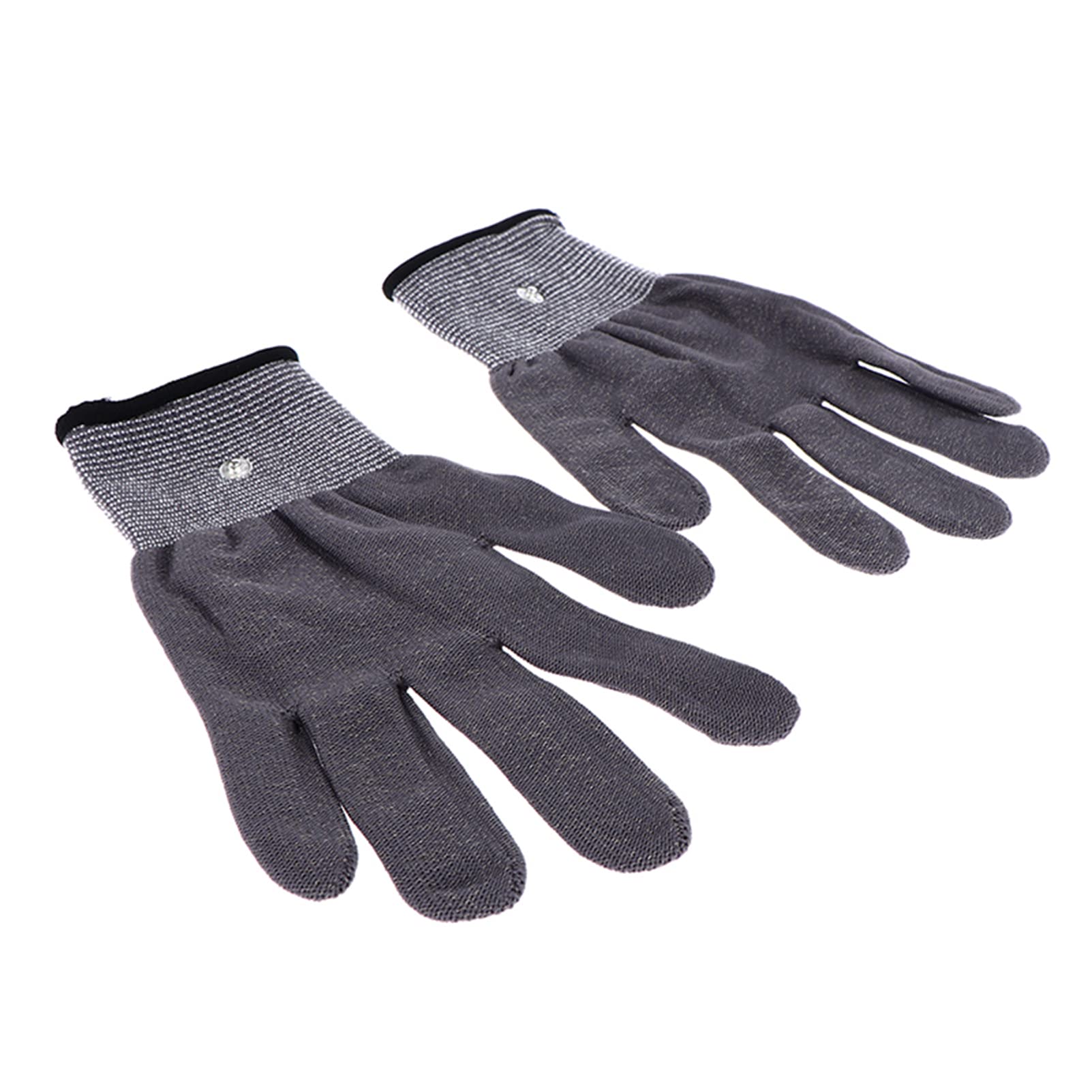 Guantes de electrodos, 1 par de Guantes de Terapia de Masaje con electrodos Conductores para máquina TENS, Cables Conductores de electroterapia para masajeador de Manos, para Artritis, Dedo en gatil
