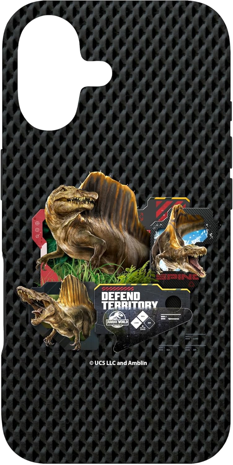 Jurassic World Rebirth Spinosaurus Defend Territory Case for iPhone 17