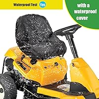 Vista 4 de BeadChica Funda de Asiento Deluxe Impermeable para Cortacésped Compatible con Husqvarna, Funda Universal para Asiento de Tractor