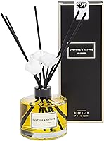 Vista 17 de CULTURE & NATURE - Set de difusor de varillas de 6.7 onzas líquidas (200ml) - Difusor con varillas perfumado a vainilla - Fragancia para el hogar