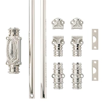 Signature Hardware 955209-1.75 Aldemer 72 Inch Tall Window Cremone Security Bolt
