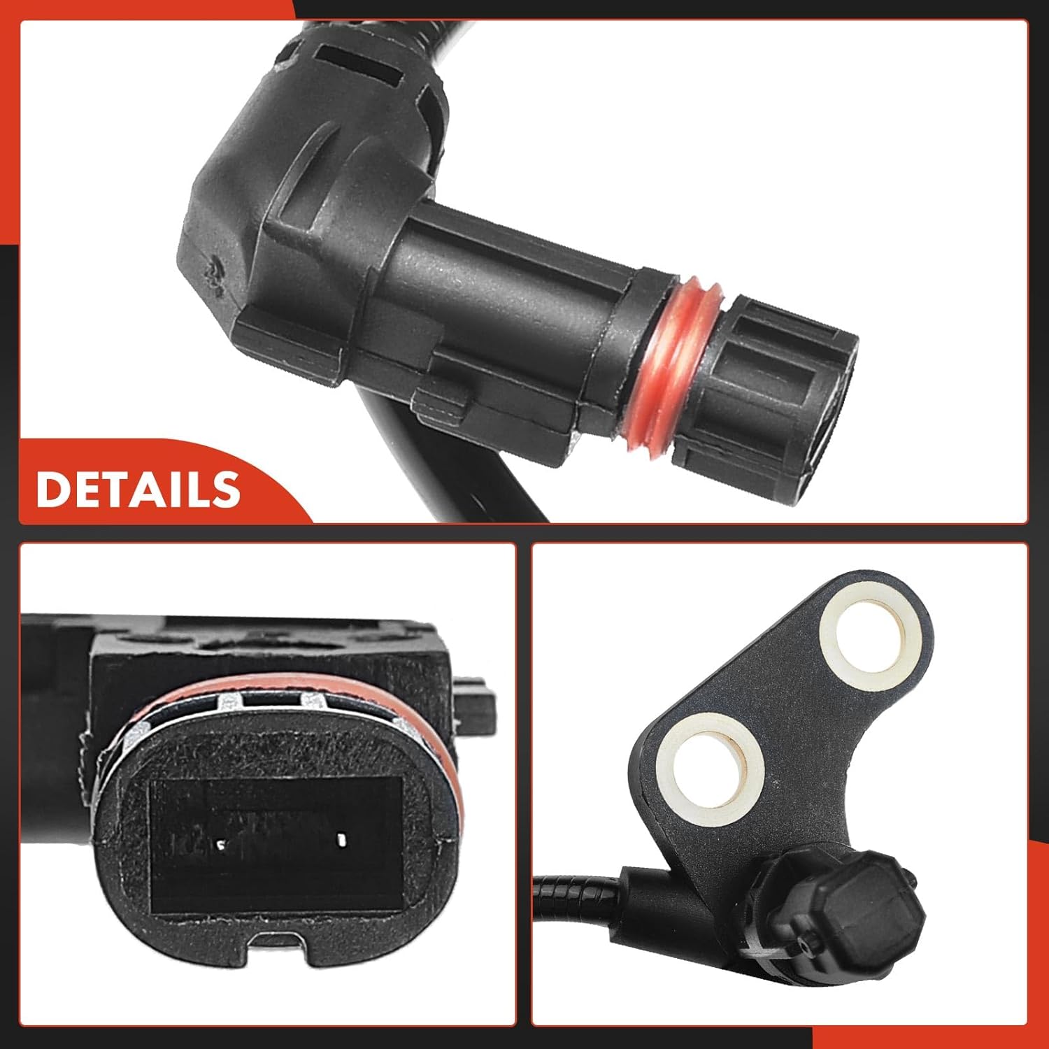 A-Premium ABS Wheel Speed Sensor Compatible with Chrysler & Mercedes-Benz Models - Crossfire, C230, SLK200, SLK230, SLK32 AMG, SLK320 - Front Right Passenger Side, Replace# A1705400917, 1705400917