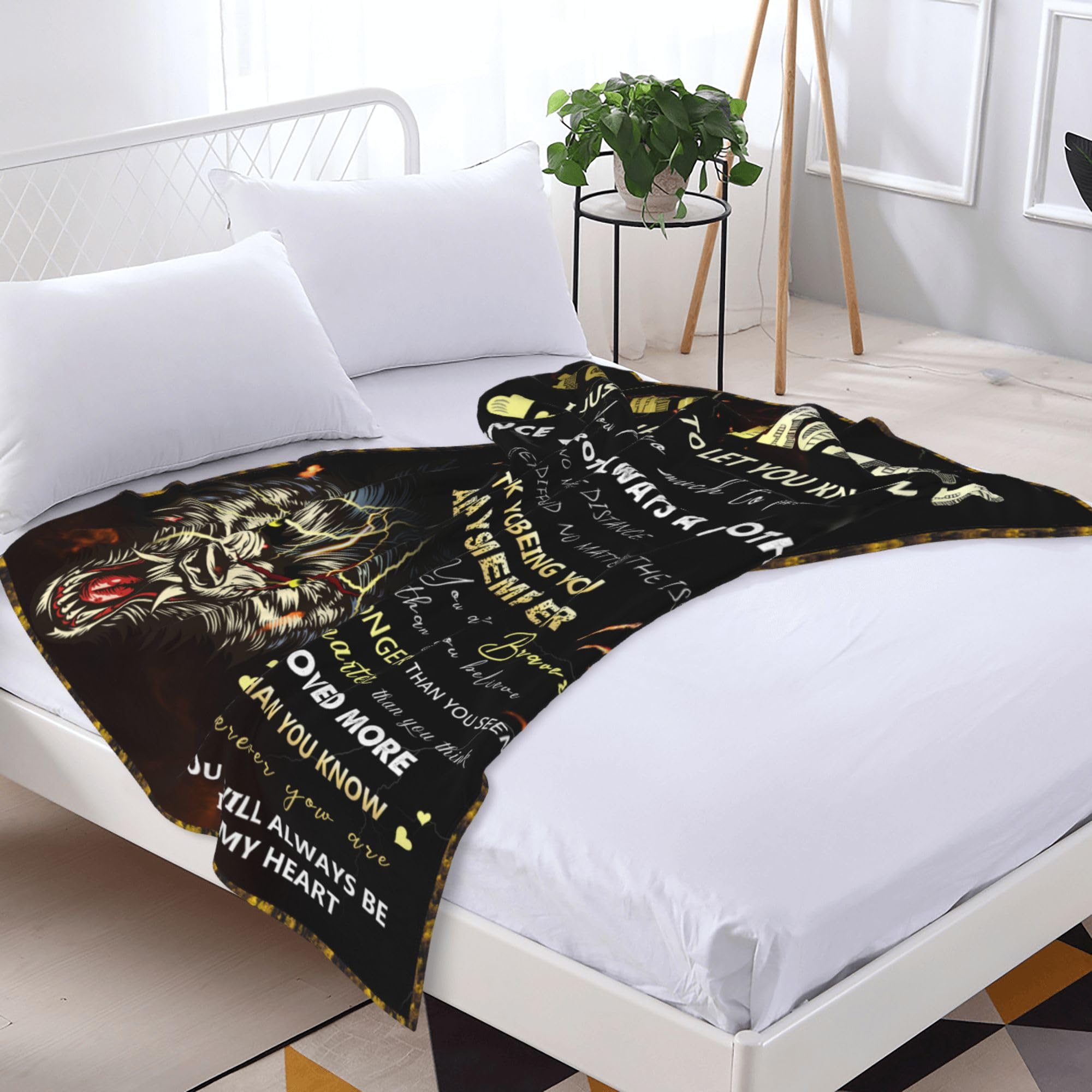 Fleecedecke Für Brüder – 152 X 127 Cm, Lustiges Geschenk Von Schwester, Weich & Warm