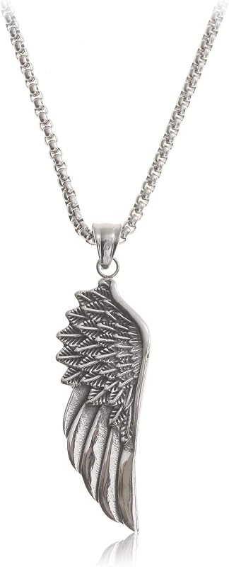 Pendant Necklace for Men 23" Gold & Silver Cuban Link Chain with Pendants for Men High-Quality Stainless Steel Necklace Premium Jewelry Gift for Him