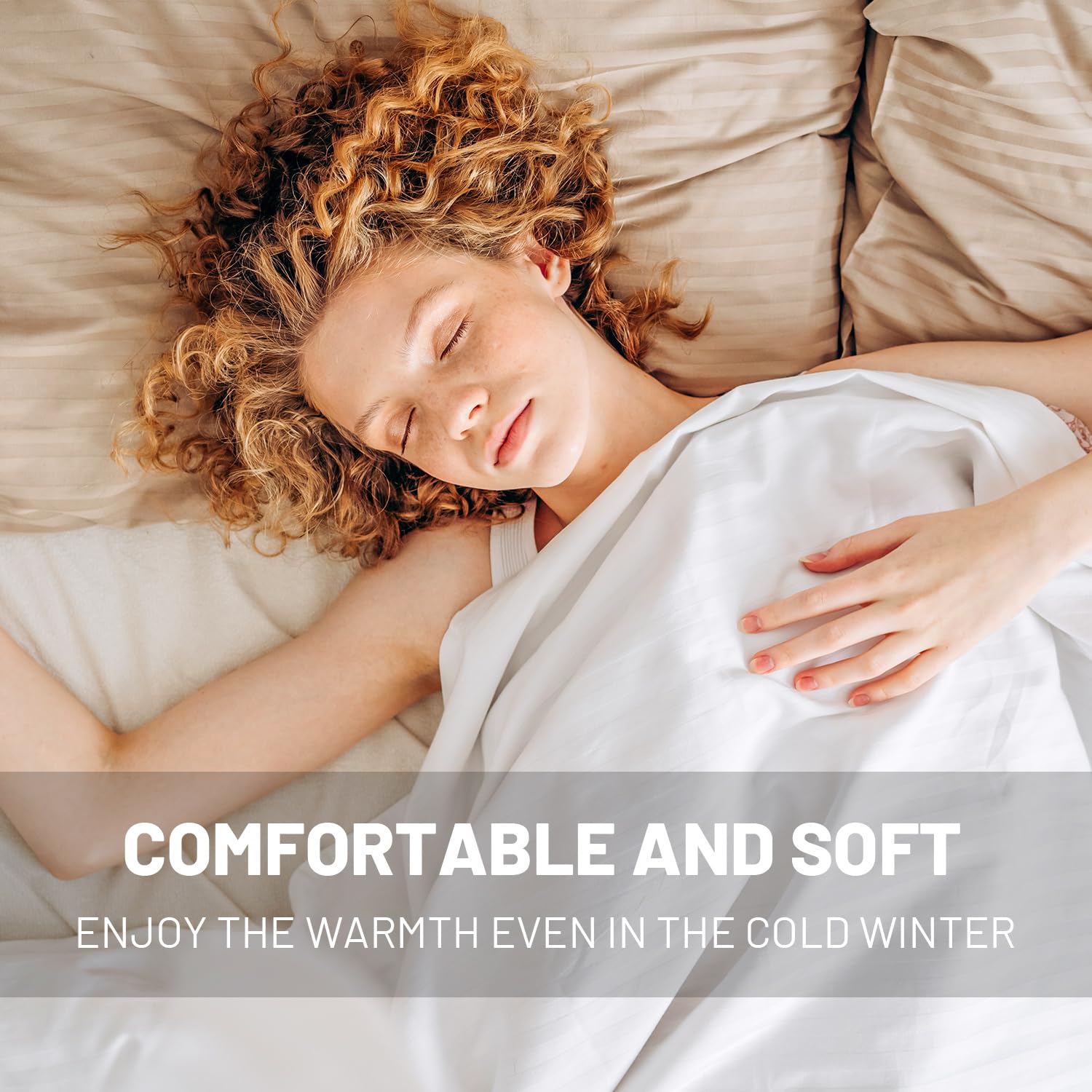 LEEVOT Coperta Termica 150 x 80 cm, 2 Temperature Regolabili Coperta Riscaldante Elettrica, Antimite, Lavabile, Spegnimento Automatico, Timer Programmabile.