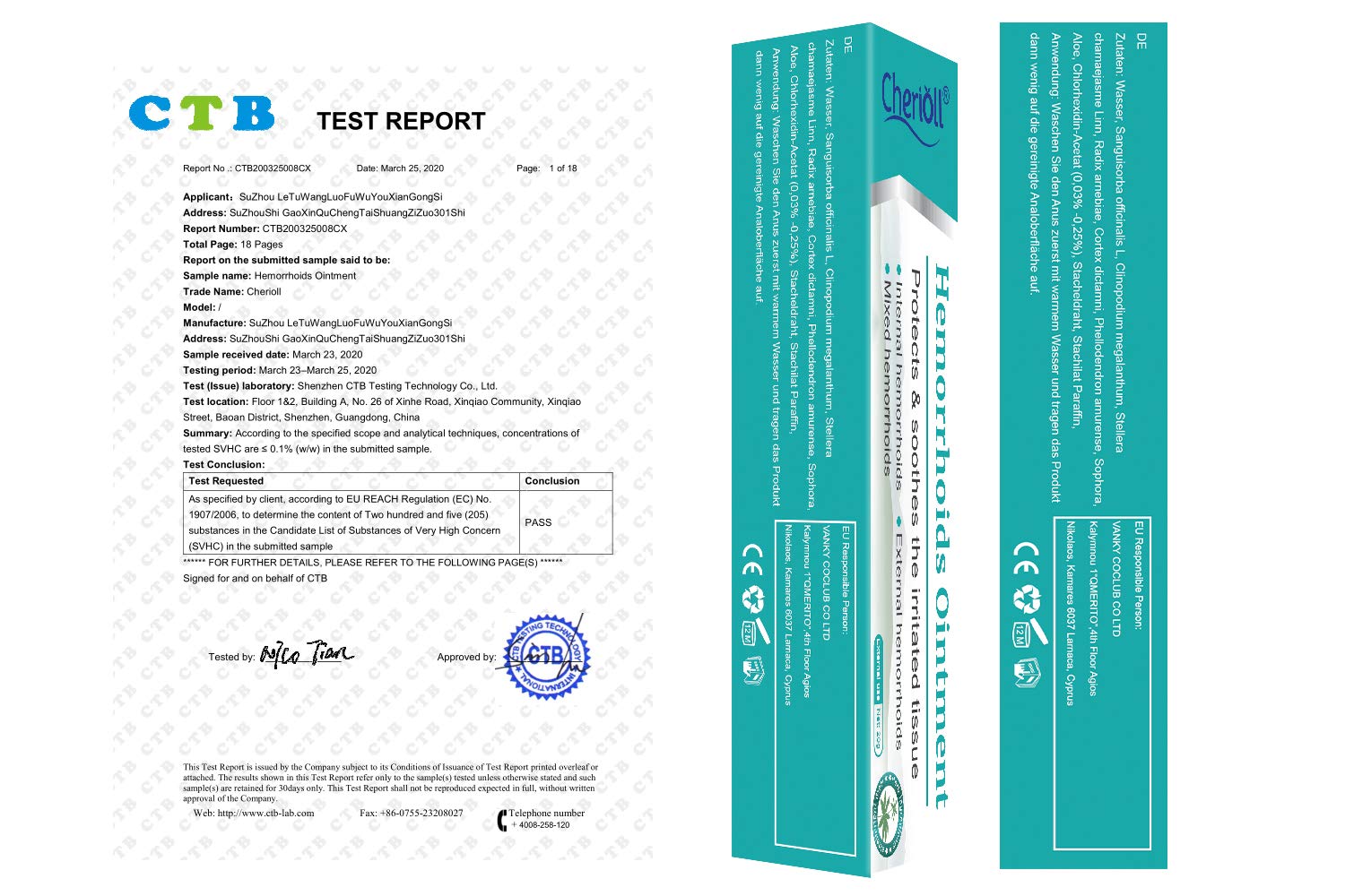 Hemorrhoid Cream, Hemorrhoids Ointment, Naturally and Safely, for