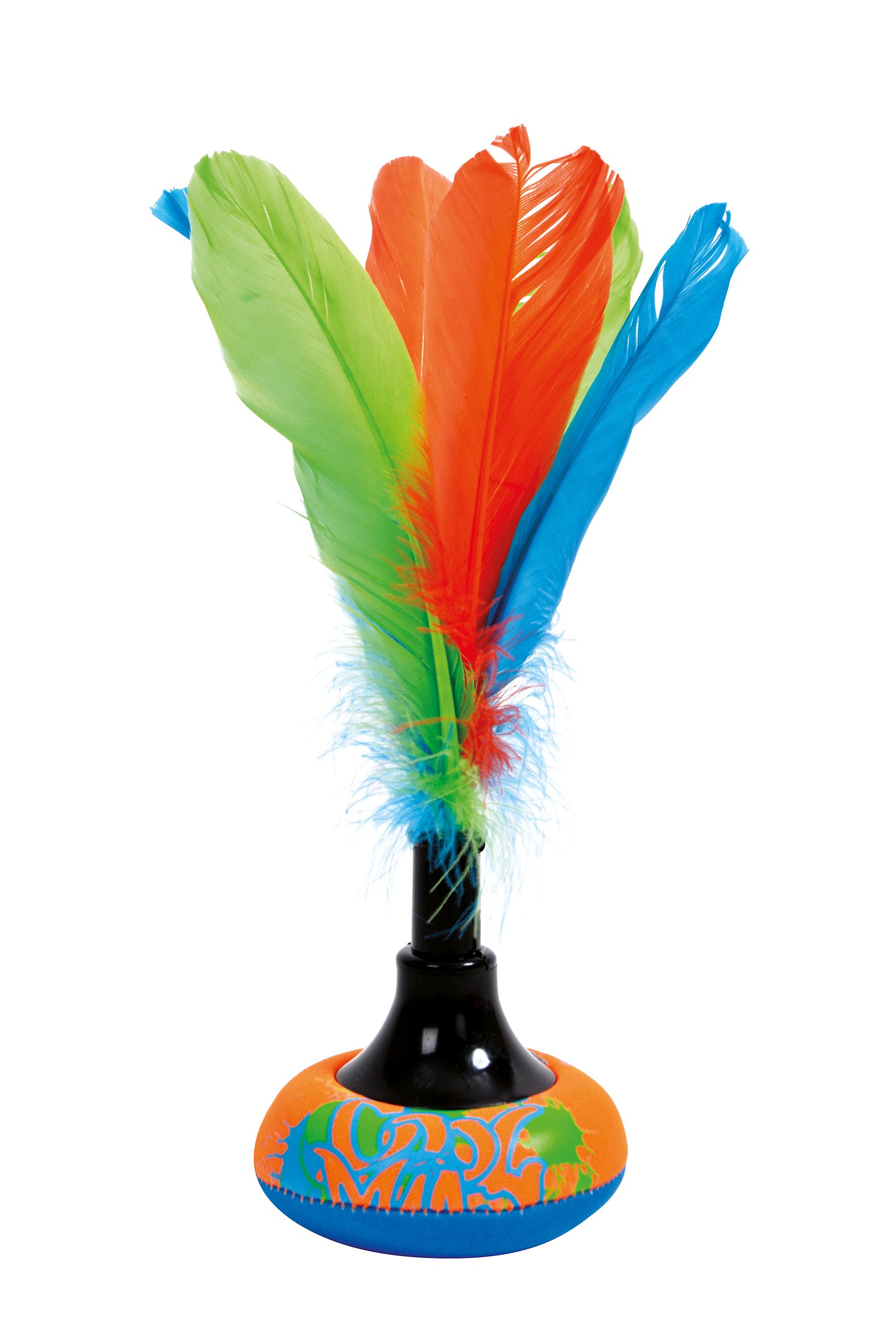 Schildkröt Neopren Peteca, Handfederball mit weicher Neopren-Schlagfläche, Indiaca - das Trend-Spiel aus Südamerika, Brazilian Shuttle im trendigen Design