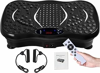 Vibration Plate Exercise Machine, 2025 Upgraded Fitness Vibration Plate Platform for Lymphatic Drainage,120-Speed Adjustable with 450 lbs Capacity, Suitable for men and women to lose weight